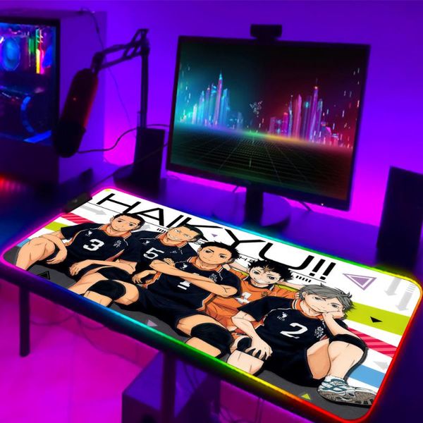 mouse pads & wrist rests oya haikyuu anime gaming mousepad rgb pad gamer rubber led computer desk mat keyboard xxl with backlight
mouse pads & wrist rests oya haikyuu anime gaming mousepad rgb pad gamer rubber led computer desk mat keyboard xxl with backlight