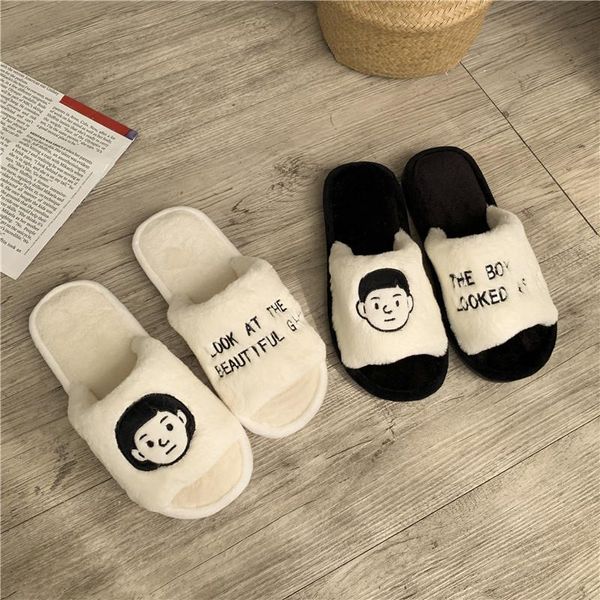 warm england lovers cute funny non-slip indoor slippers comfortable plush open-toe perfect girlfriend gift, Black
warm england lovers cute funny non-slip indoor slippers comfortable plush open-toe perfect girlfriend gift, Black
