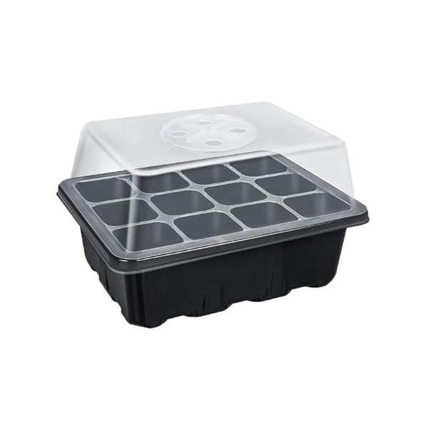 planters & pots 12 hole seedling trays seed starter flower growth box propagation for gardening germination planting
planters & pots 12 hole seedling trays seed starter flower growth box propagation for gardening germination planting