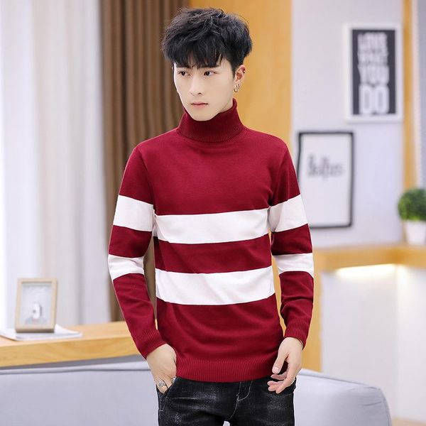 men's sweaters sweater men matching leisure color red dark blue black light grey slim fit high collar pullover long sleeve winter mens, White;black
men's sweaters sweater men matching leisure color red dark blue black light grey slim fit high collar pullover long sleeve winter mens, White;black
