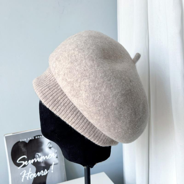 luxury good autumn and winter version of australian wool knitted beret children ishihara painter hat solid color threaded mushroom hat, Blue;gray
luxury good autumn and winter version of australian wool knitted beret children ishihara painter hat solid color threaded mushroom hat, Blue;gray