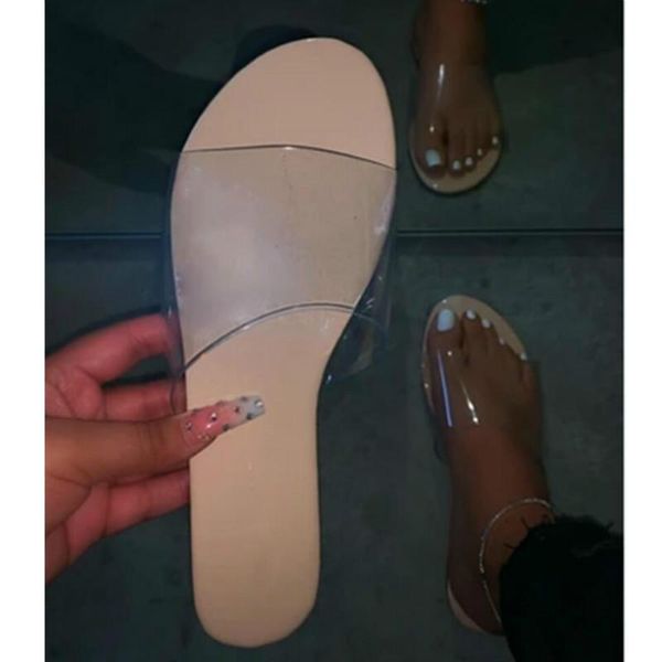 pvc transparent summer slippers women flat with mixed-color party holiday lady slides seaside beach basic female footwear, Black
pvc transparent summer slippers women flat with mixed-color party holiday lady slides seaside beach basic female footwear, Black