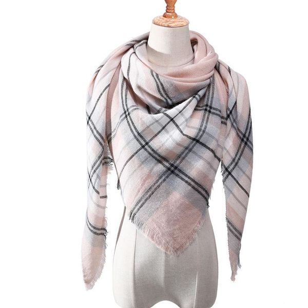 scarves casual women winter warm scarf triangle twill check matching plaid shawl wrap female bufanda 140*140*210cm cashmere, Blue;gray
scarves casual women winter warm scarf triangle twill check matching plaid shawl wrap female bufanda 140*140*210cm cashmere, Blue;gray