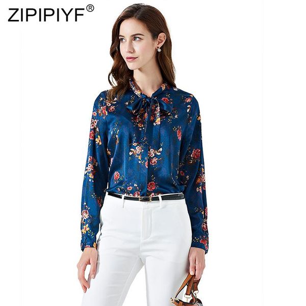 women's blouses & shirts fashion women blouse floral printing long sleeve single breasted bow design fitted office lady z246, White
women's blouses & shirts fashion women blouse floral printing long sleeve single breasted bow design fitted office lady z246, White