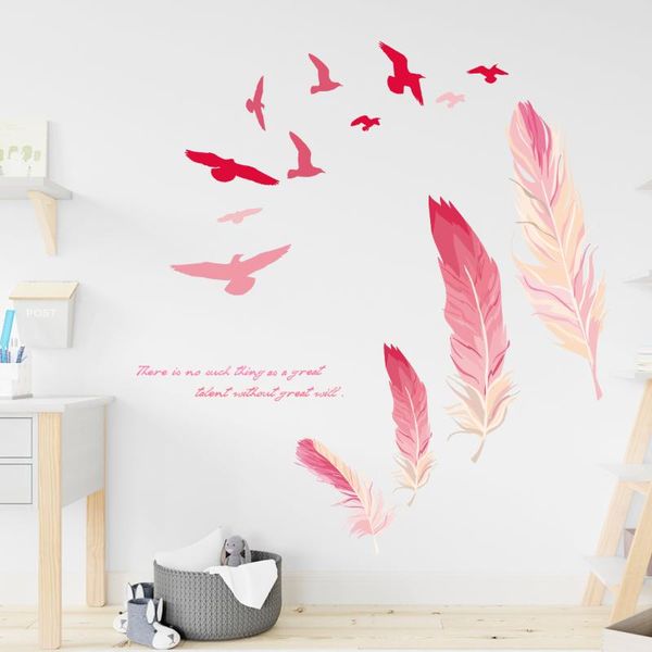 wall stickers creative feather girl princess room decor aesthetic child bedroom decals for furniture diy mural
wall stickers creative feather girl princess room decor aesthetic child bedroom decals for furniture diy mural