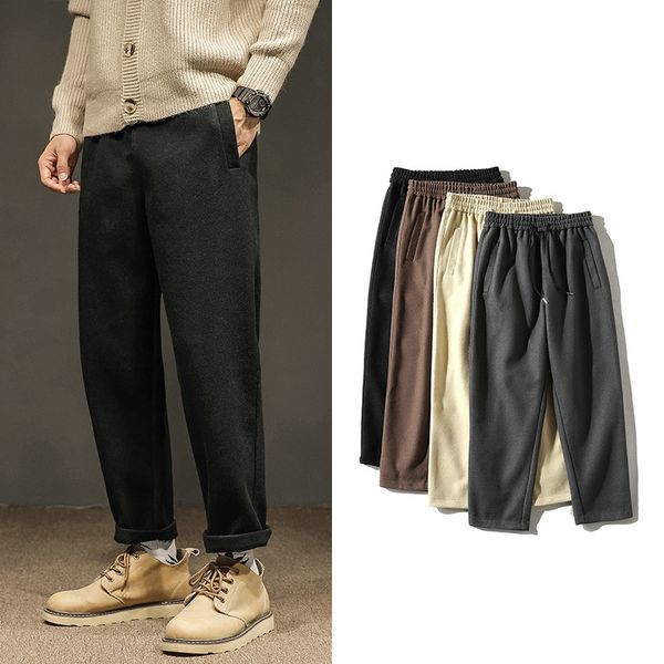 men's pants business wearing fashionable pants. casual folding. social office adjustment. a4iv, Black
men's pants business wearing fashionable pants. casual folding. social office adjustment. a4iv, Black
