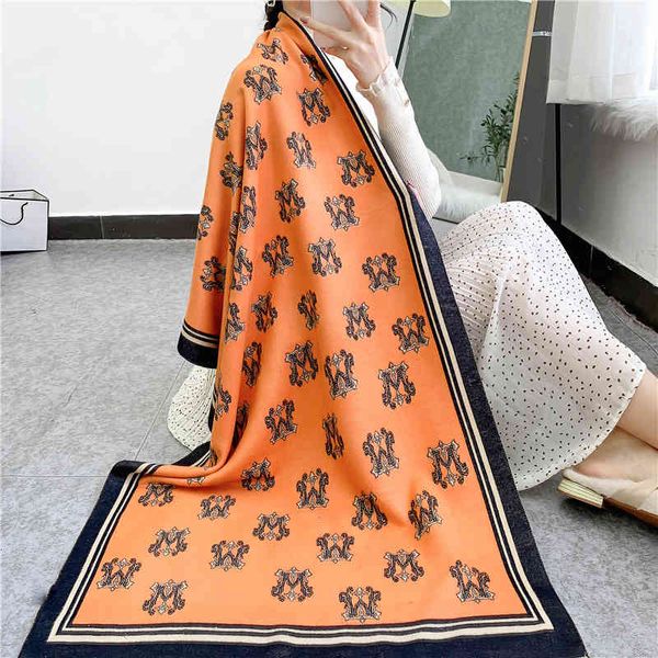 tippet muffler scarf fashion korean scarf women's winter imitation cashmere double-sided thickened warm lengthened air conditioning sha, Blue;gray
tippet muffler scarf fashion korean scarf women's winter imitation cashmere double-sided thickened warm lengthened air conditioning sha, Blue;gray