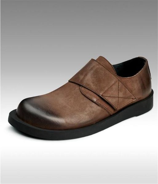 dress shoes men's british style spring retro nubuck leather big toe casual fashion working hook&loop models, Black
dress shoes men's british style spring retro nubuck leather big toe casual fashion working hook&loop models, Black