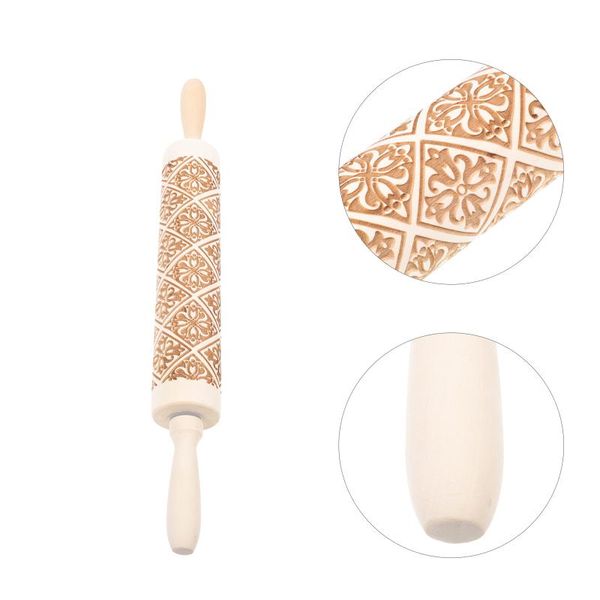 rolling pins & pastry boards 1pc christmas pin diy dough roller kitchen wooden stick (khaki)
rolling pins & pastry boards 1pc christmas pin diy dough roller kitchen wooden stick (khaki)