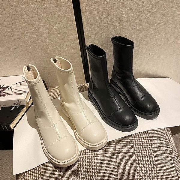 boots women 2021 fall and winter versatile thick soled children's elastic white thin plush short, Black
boots women 2021 fall and winter versatile thick soled children's elastic white thin plush short, Black