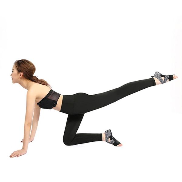 sports socks women non-slip yoga ladies half toe sport breathable half-fingers pilates ballet dancing thj99, Black
sports socks women non-slip yoga ladies half toe sport breathable half-fingers pilates ballet dancing thj99, Black