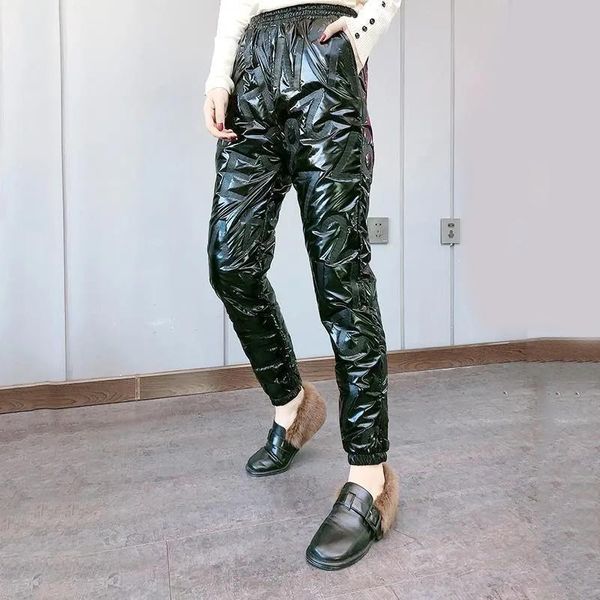women's pants & capris fashion letter surface cotton women winter bottoms streetwear high waist stretch sweatpants baggy quilted harem, Black;white
women's pants & capris fashion letter surface cotton women winter bottoms streetwear high waist stretch sweatpants baggy quilted harem, Black;white