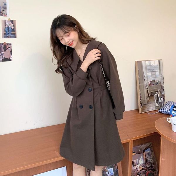 casual dresses fashion brand women's clothing turn-down collar button sashes empire a-line patchwork preppy style mini-dress black, Black;gray
casual dresses fashion brand women's clothing turn-down collar button sashes empire a-line patchwork preppy style mini-dress black, Black;gray