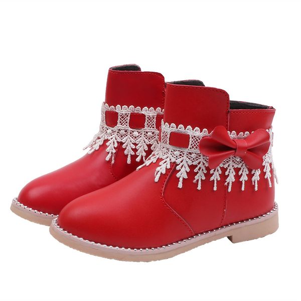 kids martin boots new plush girls princess boots waterproof side zip short ankle snow shoe childrens sneakers, Black;red
kids martin boots new plush girls princess boots waterproof side zip short ankle snow shoe childrens sneakers, Black;red