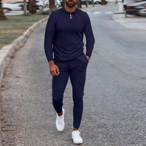 jogging clothing autumn fashion sports suits men slim lapel pure color t-shirt long sleeves + sportpants outdoor running training 2 set, Black;red
jogging clothing autumn fashion sports suits men slim lapel pure color t-shirt long sleeves + sportpants outdoor running training 2 set, Black;red