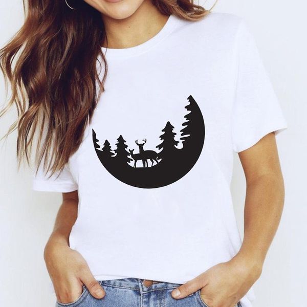 t-shirts for women 90s trend style geometric animal forest clothing print lady graphic t shirt ladies female tee t-shirt women's, White
t-shirts for women 90s trend style geometric animal forest clothing print lady graphic t shirt ladies female tee t-shirt women's, White