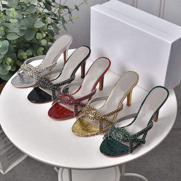 80% off shoes summer high heel slippers woman bling crystal sandals party dress shoes slides for ladies rhinestone sandalias, Black
80% off shoes summer high heel slippers woman bling crystal sandals party dress shoes slides for ladies rhinestone sandalias, Black