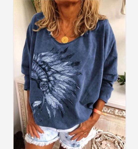 casual for women fashion o-neck pullover loose printed long sleeve blouse plus size clothes tunique longue femme women's blouses &, White
casual for women fashion o-neck pullover loose printed long sleeve blouse plus size clothes tunique longue femme women's blouses &, White
