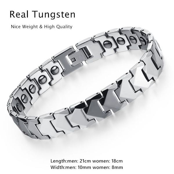 8/10mm silver tungsten carbide bracelet high polished anti-fatigue back inlay health magnet bangle fashion accessories link, chain, Black
8/10mm silver tungsten carbide bracelet high polished anti-fatigue back inlay health magnet bangle fashion accessories link, chain, Black