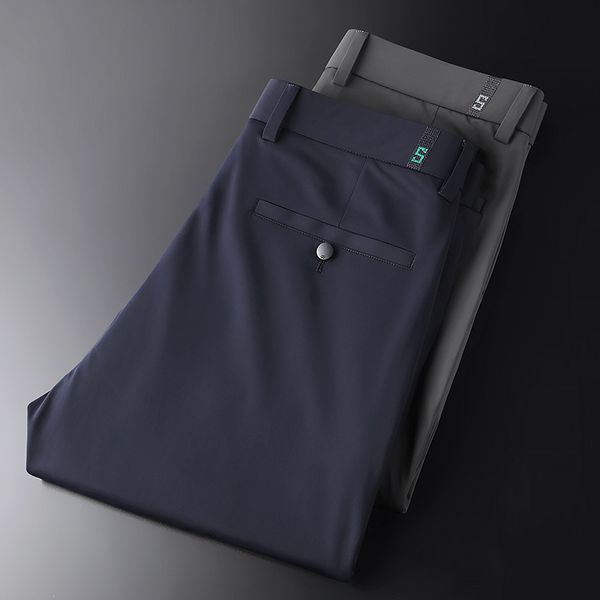 spring 2021 casual pants men's straight small trousers business versatile stretch slim black
spring 2021 casual pants men's straight small trousers business versatile stretch slim black