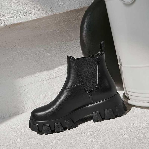 boots women's winter shoes genuine leather wedges platform keep warm ankle botas mujer af4v, Black
boots women's winter shoes genuine leather wedges platform keep warm ankle botas mujer af4v, Black
