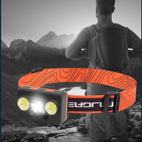 headlamps xpg+cob led usb intelligent rechargeable headlamp 6 gears running headlight lantern for caving cycling head light
headlamps xpg+cob led usb intelligent rechargeable headlamp 6 gears running headlight lantern for caving cycling head light