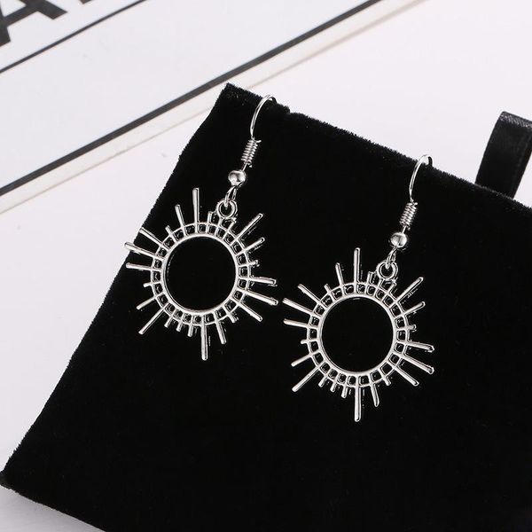 dangle & chandelier large round spikes personalized sun shape black silver golden drop earrings for women
dangle & chandelier large round spikes personalized sun shape black silver golden drop earrings for women