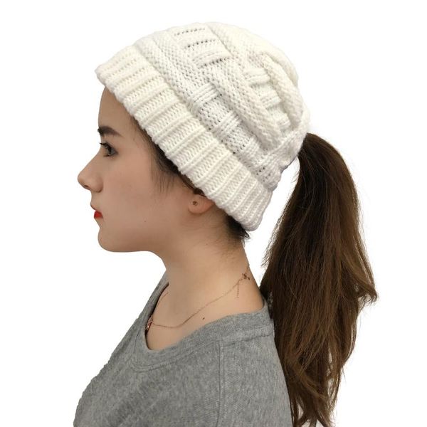 beanies winter warm beanie knit hat high ponytail messy bun beanietail women's solid ribbed cap with hole 
beanies winter warm beanie knit hat high ponytail messy bun beanietail women's solid ribbed cap with hole