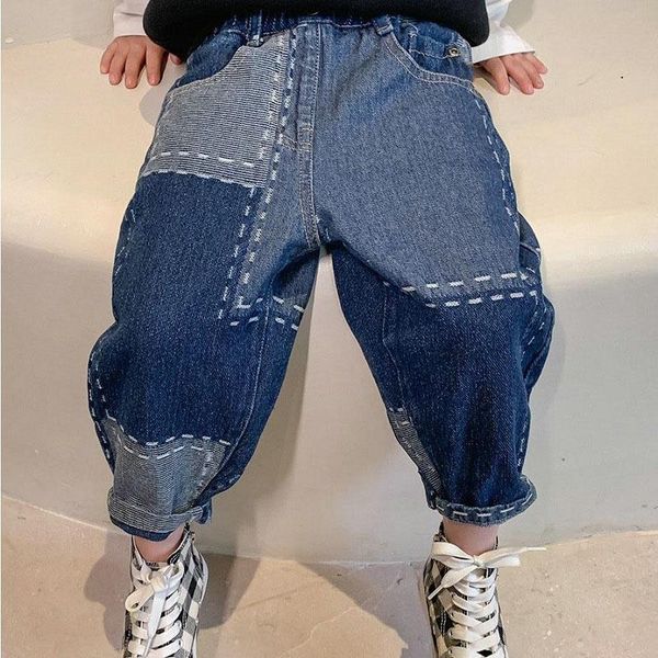 jeans boys and girls pants hip hop style japan korean irregular trend loose casual comfortable autumn winter trousers, Blue
jeans boys and girls pants hip hop style japan korean irregular trend loose casual comfortable autumn winter trousers, Blue