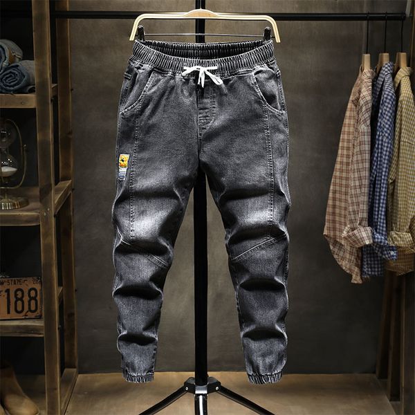men's pants jeans fashion casual jogger harem denim 3 colors hip hop splice slim male trousers plus size m-5xl drop 1ys0, Black
men's pants jeans fashion casual jogger harem denim 3 colors hip hop splice slim male trousers plus size m-5xl drop 1ys0, Black