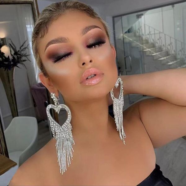 dangle & chandelier europe and the united states fashion exaggeration rhinestone long tassel earrings female temperament dinner runway, Silver
dangle & chandelier europe and the united states fashion exaggeration rhinestone long tassel earrings female temperament dinner runway, Silver