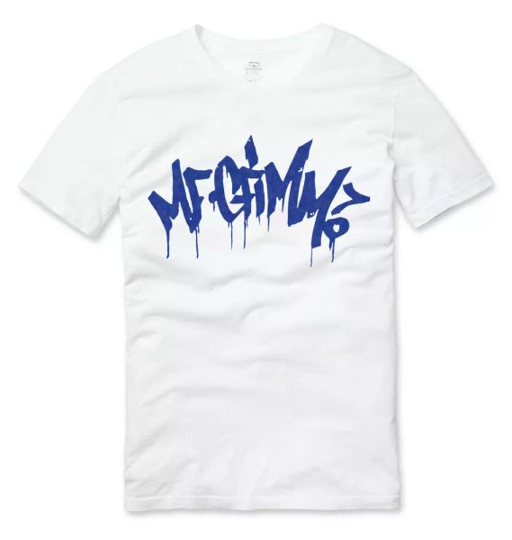 mf grimm blue tag t shirt white, White;black
mf grimm blue tag t shirt white, White;black