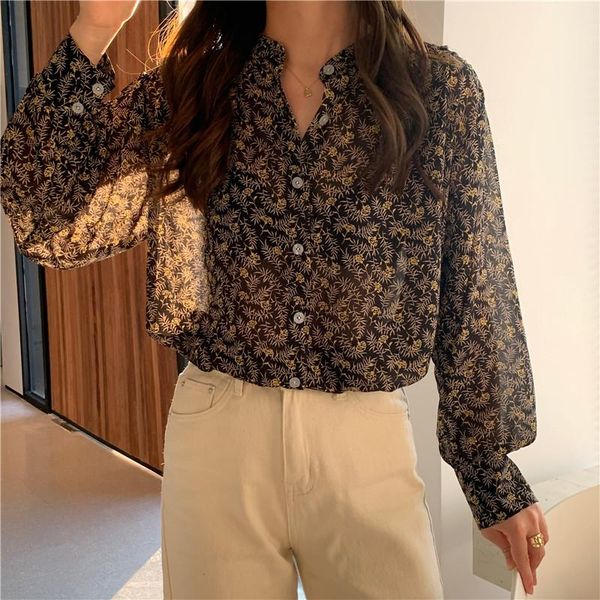 hzirip 2021 women shirt female flower blouse print all-match full sleeve gentle elegant fashion sunscreen women's blouses, White
hzirip 2021 women shirt female flower blouse print all-match full sleeve gentle elegant fashion sunscreen women's blouses, White