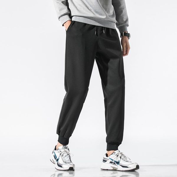 men's pants men joggers sweatpants mens spring streetwear fitness clothing fashion summer casual ankle banded pant, Black
men's pants men joggers sweatpants mens spring streetwear fitness clothing fashion summer casual ankle banded pant, Black