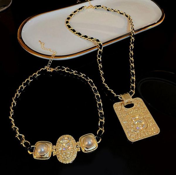 2022 korea dongdaemun letter necklace leather winding chain personality hip hop multi-style clavicle female fast delivery, Silver
2022 korea dongdaemun letter necklace leather winding chain personality hip hop multi-style clavicle female fast delivery, Silver