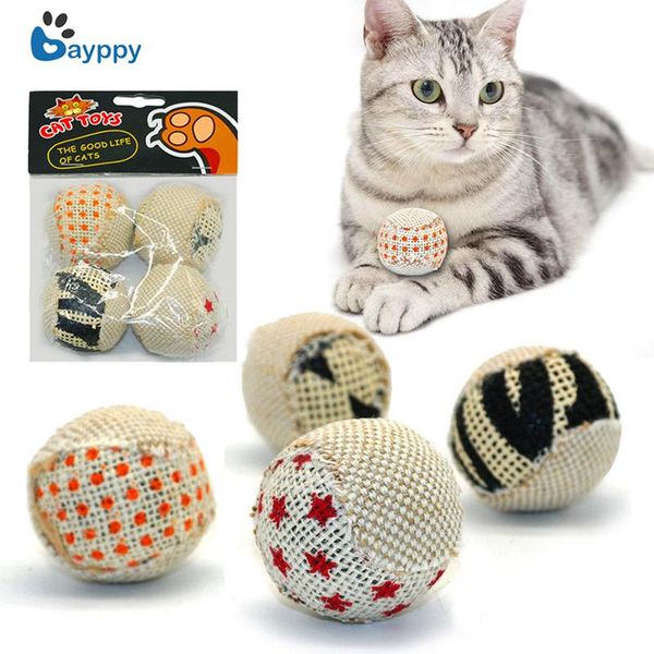 4pcs/pack funny ball cat toy interactive toys play chewing rattle scratch catch for pet kitten exrecise balls
4pcs/pack funny ball cat toy interactive toys play chewing rattle scratch catch for pet kitten exrecise balls