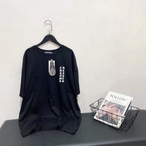 crosin crosin industry ch summer short sleeve heavy ins lovers' new crosin t-shirt casual loose harajuku bf style, White;black