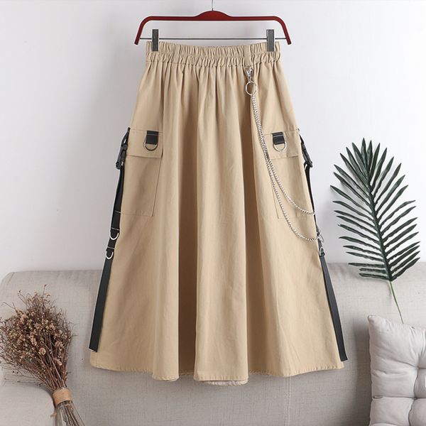 skirts women summer a-line cotton high waist femme chain decorated faldas jupe saia spring clothes 17pk, Black
skirts women summer a-line cotton high waist femme chain decorated faldas jupe saia spring clothes 17pk, Black