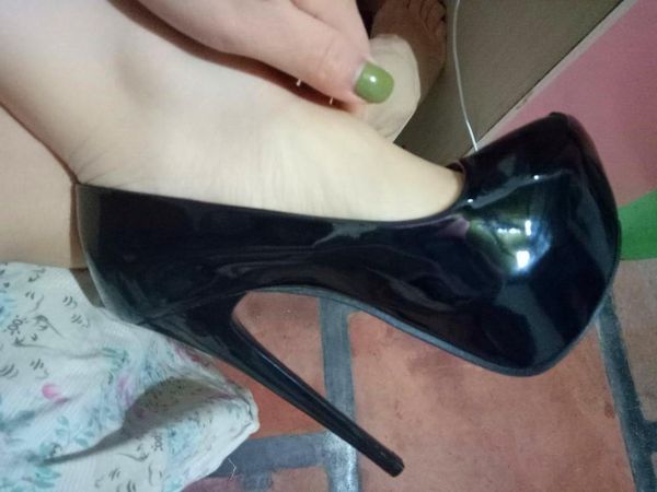 dress shoes super high heel 14cm single waterproof platform thin round head nightclub women's, Black
dress shoes super high heel 14cm single waterproof platform thin round head nightclub women's, Black