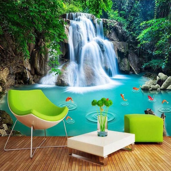 wallpapers forest waterfall natural landscape large mural for living room bedroom decoration wall painting 3d po wallpaper
wallpapers forest waterfall natural landscape large mural for living room bedroom decoration wall painting 3d po wallpaper