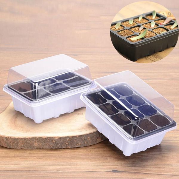 6/12 holes planting seed tray kit plant germination box with dome and base garden grow gardening planters & pots
6/12 holes planting seed tray kit plant germination box with dome and base garden grow gardening planters & pots