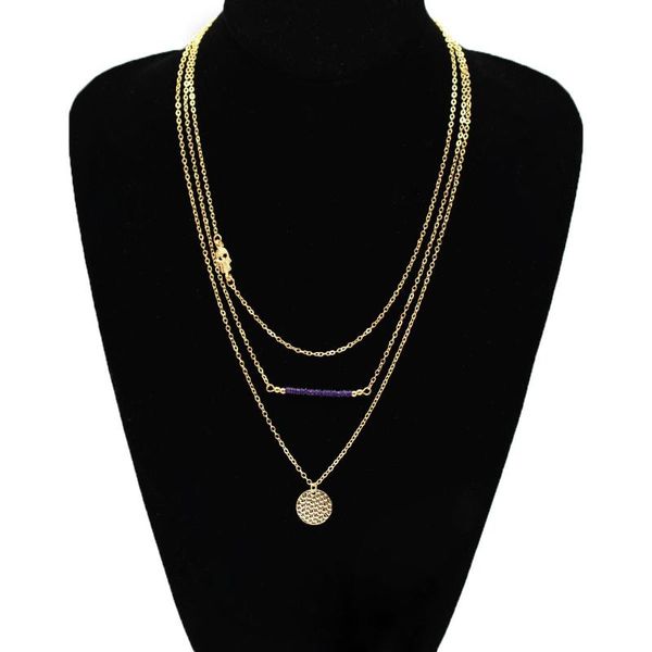 fashion round sequins palm pendant necklace women tassel chain multilyaer choker jewelry necklaces, Silver
fashion round sequins palm pendant necklace women tassel chain multilyaer choker jewelry necklaces, Silver