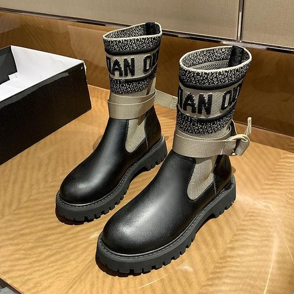 boots 2021 autumn winter sock women's platform stretch fabric ankle buckle high fashion womens shoes, Black
boots 2021 autumn winter sock women's platform stretch fabric ankle buckle high fashion womens shoes, Black
