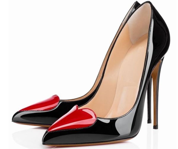 dress shoes love heart pointed toe stiletto women fashion patchwork gladiator lady office large size high heels, Black
dress shoes love heart pointed toe stiletto women fashion patchwork gladiator lady office large size high heels, Black