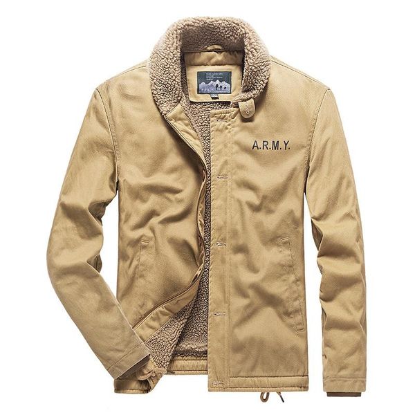 men's jackets army winter men warm cotton and coats fleece lined thermal outwear cargo military jacket male clothing size m-5xl, Black;brown
men's jackets army winter men warm cotton and coats fleece lined thermal outwear cargo military jacket male clothing size m-5xl, Black;brown