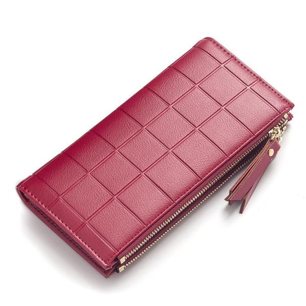 wallets wallet for girls phone with double zipper coin purse holders money bag ladies women slim female, Red;black
wallets wallet for girls phone with double zipper coin purse holders money bag ladies women slim female, Red;black
