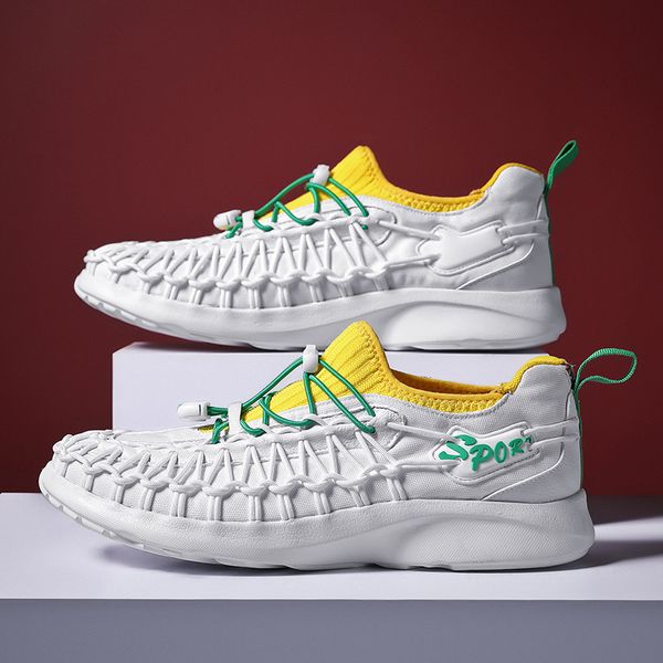 2021 spring and autumn style high-quality hand-woven mens shoes minimalist style breathable outdoor non-slip soft sole
2021 spring and autumn style high-quality hand-woven mens shoes minimalist style breathable outdoor non-slip soft sole