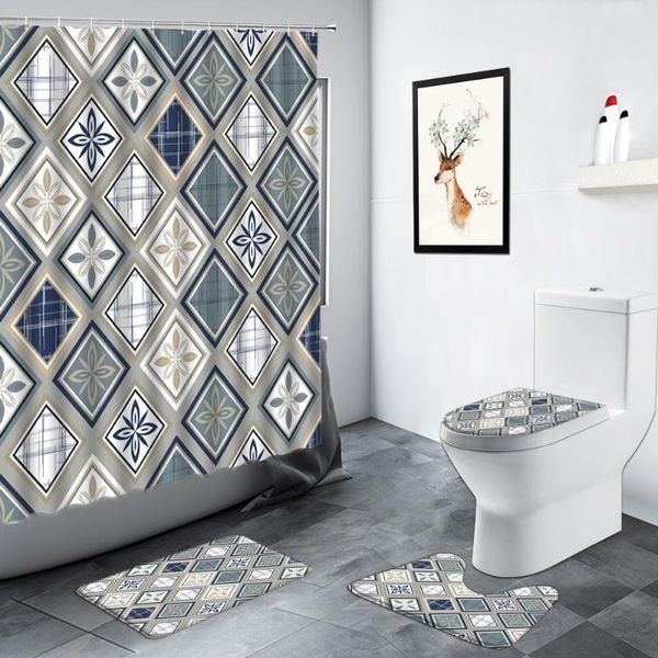 shower curtains grey geometric curtain creative pattern design home decor bathroom carpet non-slip door rug toilet lid cover bath mat set
shower curtains grey geometric curtain creative pattern design home decor bathroom carpet non-slip door rug toilet lid cover bath mat set
