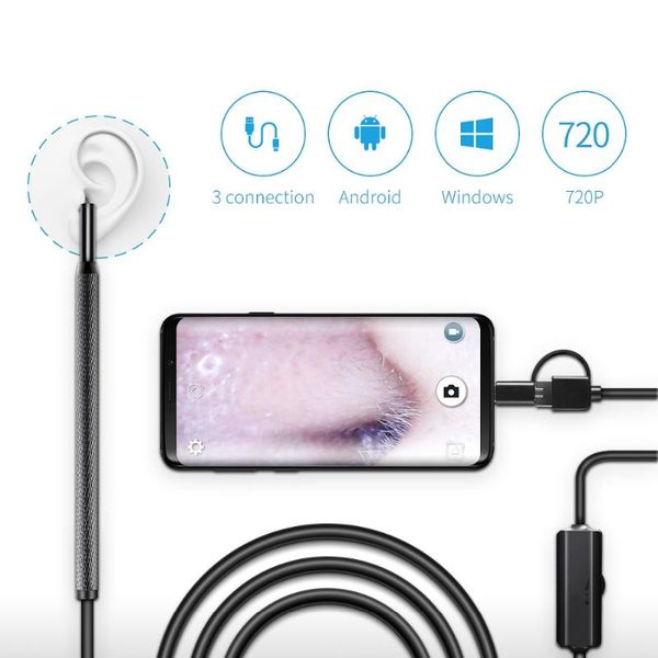 cameras fredi 5.5mm 1.5m 3 in 1 usb mini ear and nose otoscope endoscope waterproof soft cable borescope
cameras fredi 5.5mm 1.5m 3 in 1 usb mini ear and nose otoscope endoscope waterproof soft cable borescope