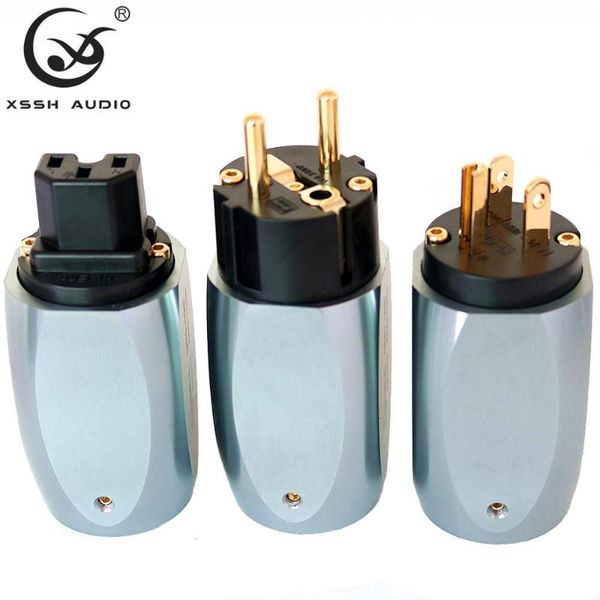 smart power plugs xssh yivo pure copper 24k gold plated diy ac electrical 15a male female us eu schuko iec plug connector
smart power plugs xssh yivo pure copper 24k gold plated diy ac electrical 15a male female us eu schuko iec plug connector